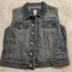 Lc Conrad denim vest XS